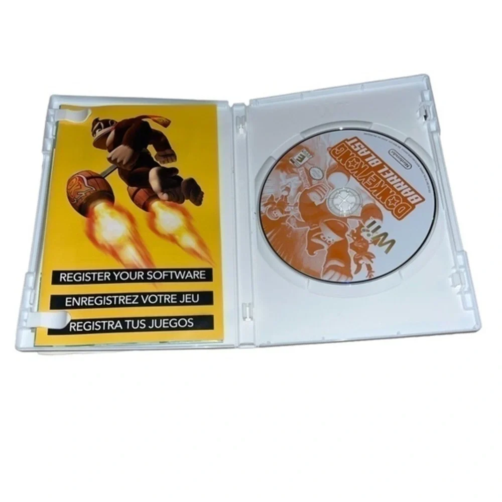 Wii Donkey Kong Barrel blast